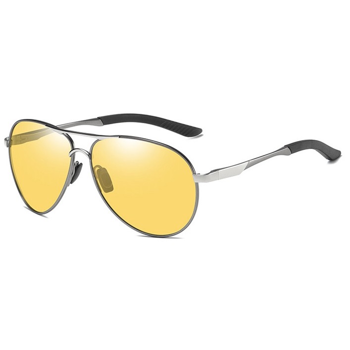 Polarone's 66026 yellow/silver PHOTOCHROMIC alu+mag