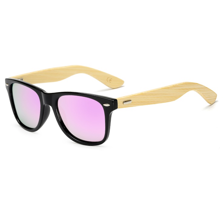 Polarone's 70107 pink bamboo polarizačné slnečné okuliare