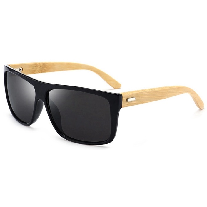 Polarone's A0401 black bamboo polarizačné slnečné okuliare