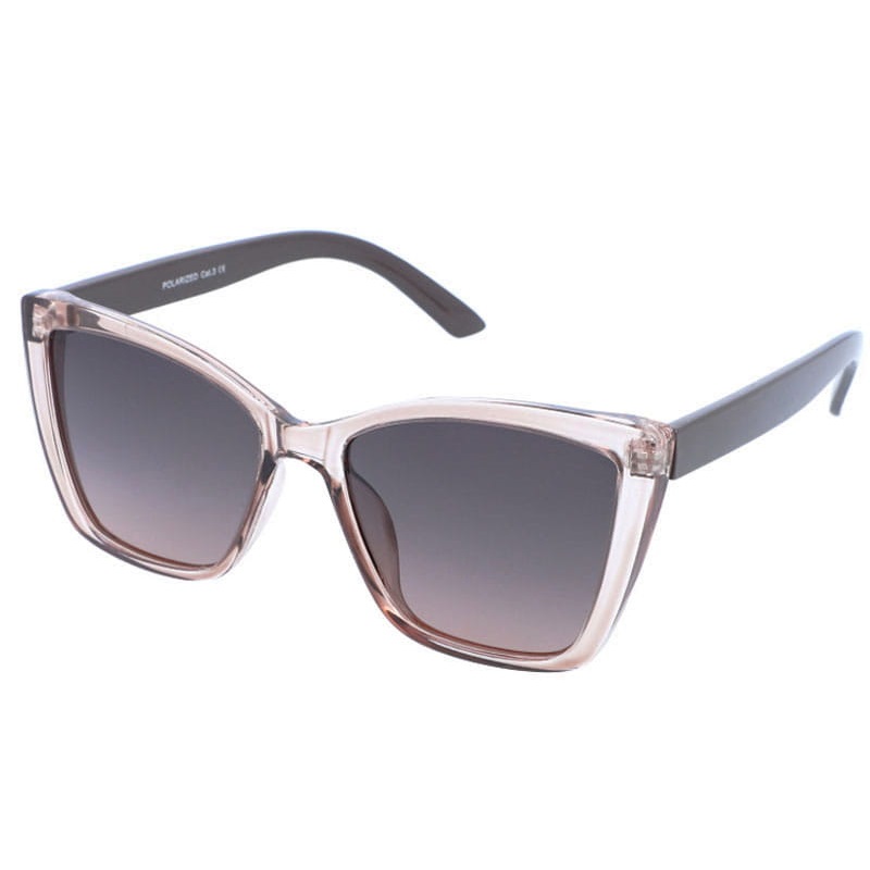 PolarZONE 921-6 brown/grey diamond dámske polarizačné slnečné okuliare